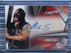 Abyss Wrestling Cards 2010 TriStar TNA Xtreme Autographs Prices