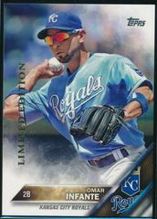 Omar Infante #34 Baseball Cards 2016 Topps Limited Edition Prices