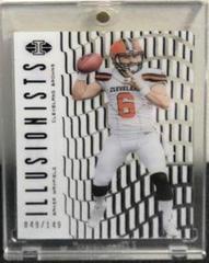 Baker Mayfield [Blue] Football Cards 2018 Panini Illusions Illusionists Prices