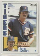John Martin #24 Baseball Cards 1984 Topps Nestle Prices