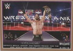 Seth Rollins [Bronze] Wrestling Cards 2015 Topps WWE Road to Wrestlemania Prices