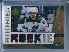 Brandon Duhaime [Patch] Hockey Cards 2021 SP Game Used Rookie Blends Prices