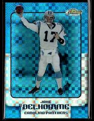 Jake Delhomme [Blue Xfractor] Football Cards 2006 Topps Finest Prices