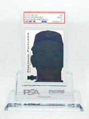 Alex Rodriguez Baseball Cards 2000 Metal Platinum Portraits Prices