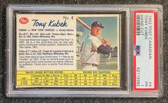 Tony Kubek [Hand Cut] #4 Baseball Cards 1962 Post Canadian Prices