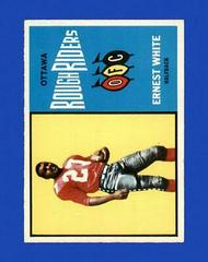 Ernie White #57 Football Cards 1964 Topps CFL Prices