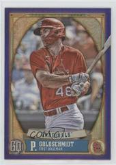 Paul Goldschmidt [Indigo] Baseball Cards 2021 Topps Gypsy Queen Prices