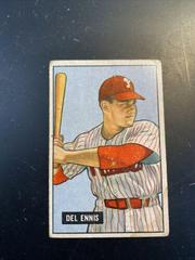 Del Ennis #4 Baseball Cards 1951 Bowman Prices