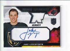 Jake Leschyshyn Hockey Cards 2021 SPx Rookie Auto Jersey Prices