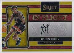 Dalen Terry [Gold] #IN-DTE Basketball Cards 2022 Panini Chronicles Draft Picks In Flight Signatures Prices