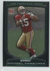 Michael Crabtree Football Cards 2009 Bowman Chrome Prices