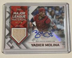 Yadier Molina #MLMA-YM Baseball Cards 2022 Topps Major League Material Autographs Prices