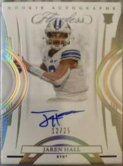 Jaren Hall [Autograph] #119 Football Cards 2023 Panini Flawless Collegiate Prices