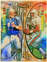 Steve Young,Tony Banks, Dan Marino, Drew Bledsoe [Refractor] #MI2 Football Cards 1997 Bowman's Best Mirror Image Prices