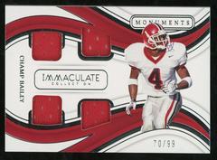 Champ Bailey #19 Football Cards 2023 Panini Immaculate HOF Jersey Prices