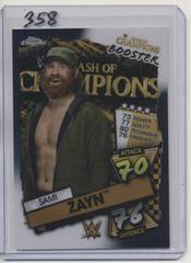 Sami Zayn [Black] Wrestling Cards 2021 Topps Slam Attax Chrome WWE Prices