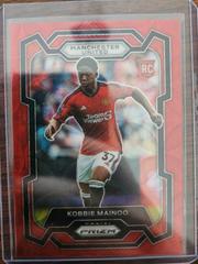 Kobbie Mainoo [Choice Red] #38 Soccer Cards 2023 Panini Prizm Premier League Prices