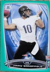 Jimmy Garoppolo [Green] Football Cards 2014 Bowman Rookies Prices