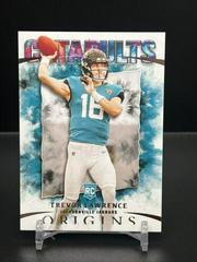 Trevor Lawrence #C-16 Football Cards 2021 Panini Origins Catapults Prices