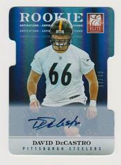 David DeCastro [Aspirations Autograph] Football Cards 2012 Panini Elite Prices