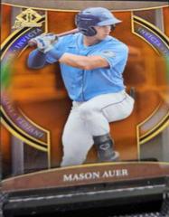 Mason Auer [Orange] #BI-12 Baseball Cards 2023 Bowman Chrome Invicta Prices