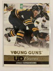 Zemgus Girgensons Hockey Cards 2013 Upper Deck Canvas Prices