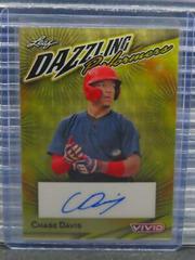 Chase Davis [Super Prismatic Gold] #BA-CD1 Baseball Cards 2023 Leaf Vivid Autograph Prices