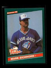 Mark Eichhorn Baseball Cards 1986 Donruss Rookies Prices
