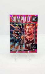 Damian Lillard [Pink Laser] #8 Basketball Cards 2022 Panini Donruss Complete Players Prices