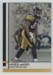 Hines Ward [Pigskin Refractor] #7 Football Cards 2009 Topps Finest Prices