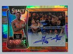 Montez Ford [Tie Dye Prizm] #RA-MZF Wrestling Cards 2022 Panini Select WWE Ringside Action Signatures Prices