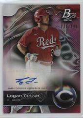Logan Tanner [Autograph Pink] Baseball Cards 2023 Bowman Platinum Top Prospects Prices