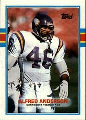Alfred Anderson Football Cards 1989 Topps Prices