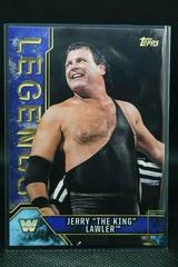 Jerry The King Lawler [Blue] Wrestling Cards 2017 Topps Legends of WWE Prices
