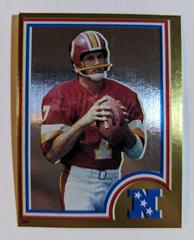 Joe Theismann [Foil] #264 Football Cards 1983 Topps Stickers Prices
