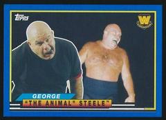 George 'The Animal' Steele [Blue] Wrestling Cards 2018 Topps WWE Heritage Big Legends Prices