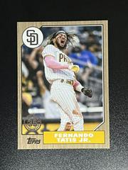 Fernando Tatis Jr. [Gold] Baseball Cards 2022 Topps 1987 Series 2 Prices