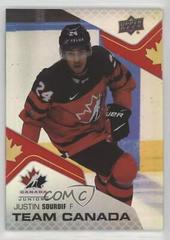 Justin Sourdif Hockey Cards 2022 Upper Deck Team Canada Juniors Acetates Prices