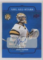Jeremy Swayman [Autograph] #AS-1 Hockey Cards 2021 Upper Deck AHL All Stars Prices