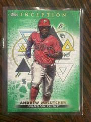 Andrew McCutchen [Green] #29 Baseball Cards 2022 Topps Inception Prices