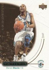 Baron Davis #6 Basketball Cards 2000 Upper Deck Ovation Prices