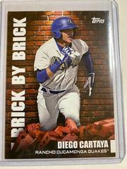 Diego Cartaya #BB-12 Baseball Cards 2022 Topps Pro Debut Brick by Brick Prices