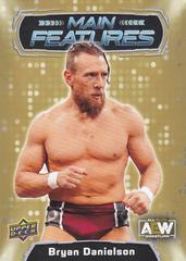 Bryan Danielson [Gold] #MF-19 Wrestling Cards 2022 Upper Deck AEW Main Features Prices