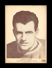 Johnny Quilty #106 Hockey Cards 1940 O-Pee-Chee V301-2 Prices