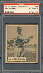Ben Sankey #83 Baseball Cards 1936 World Wide Gum Prices