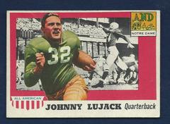 John Lujack #52 Football Cards 1955 Topps All American Prices