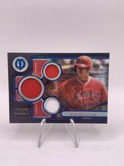 Shohei Ohtani [Blue] #TTR-SO Baseball Cards 2024 Topps Tribute Triple Relic Prices