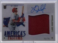 Lars Nootbaar [Gold] Baseball Cards 2022 Panini Chronicles America's Pastime Material Signatures Prices