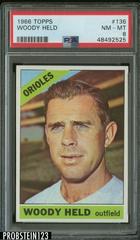 Woody Held Baseball Cards 1966 Topps Prices
