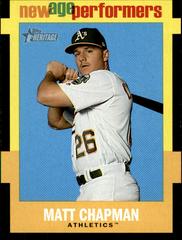 Matt Chapman #NAP14 Baseball Cards 2020 Topps Heritage New Age Performers Prices